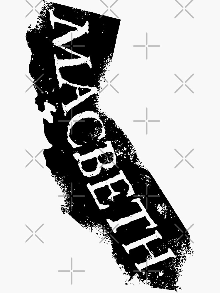 Macbeth Music Delonge Design Sticker For Sale By Fordstrosin5 Redbubble