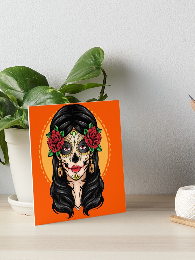 Calavera Dibujo Mujer Imagui