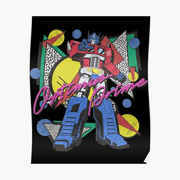 Transformers Retro Optimus Prime Poster For Sale By Petuniapvq97q