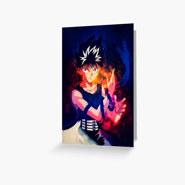 Hiei Yu Yu Hakusho Fanart Greeting Card For Sale By Spacefoxart