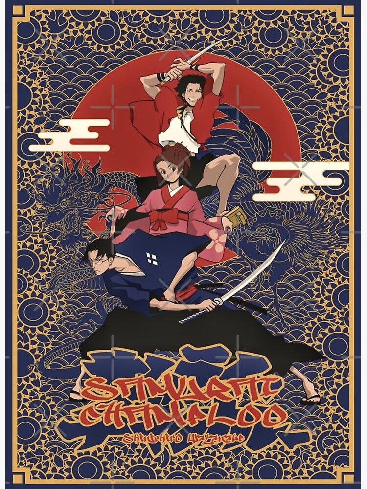 Samurai Champloo Poster For Sale By Zathworkart Redbubble