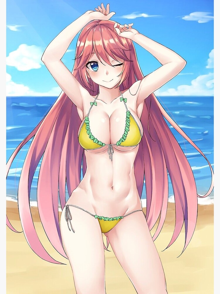 Airi Sakura Bikini Sexy Anime Girl Poster For Sale By Mangamolly