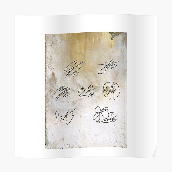 Bts Signatures Bts K Kpo Yoongi Bts Meme V Kim Seokjin Jung Hoseok