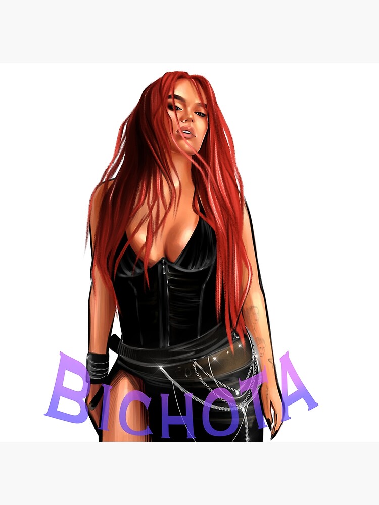 Karol G Bichota Red Hair Png No Background Gatubela New Poster