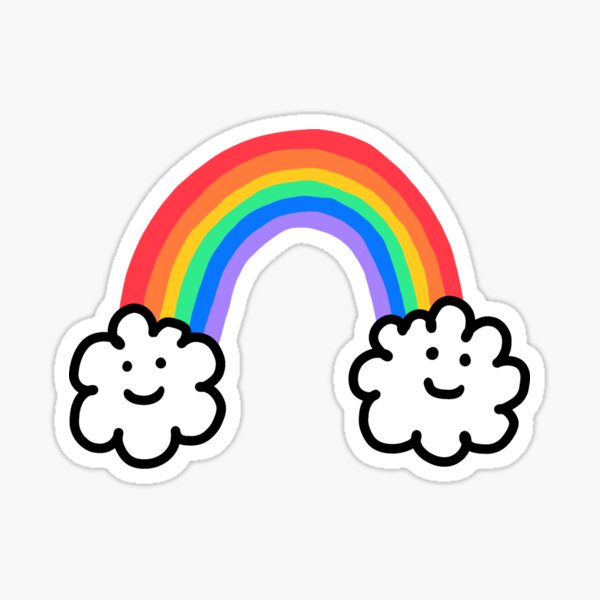 Rainbow Wiwi Sticker For Sale By Rupperttellac Redbubble