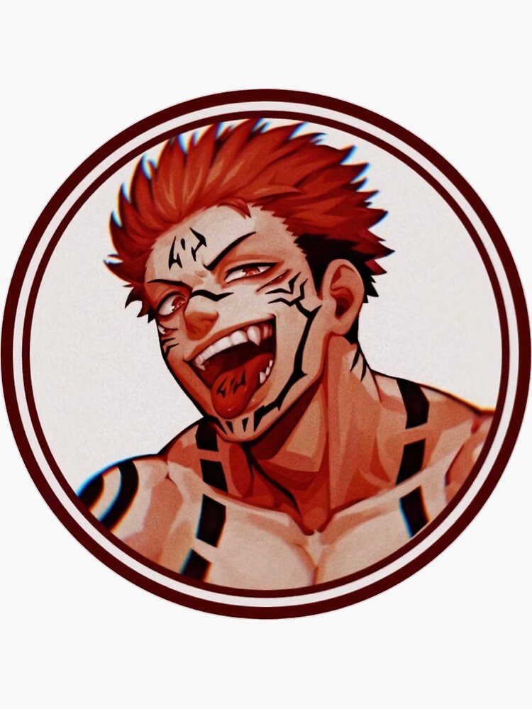 Ryomen Sukuna Jujutsu Kaisen Sticker For Sale By Zelbypraw Redbubble