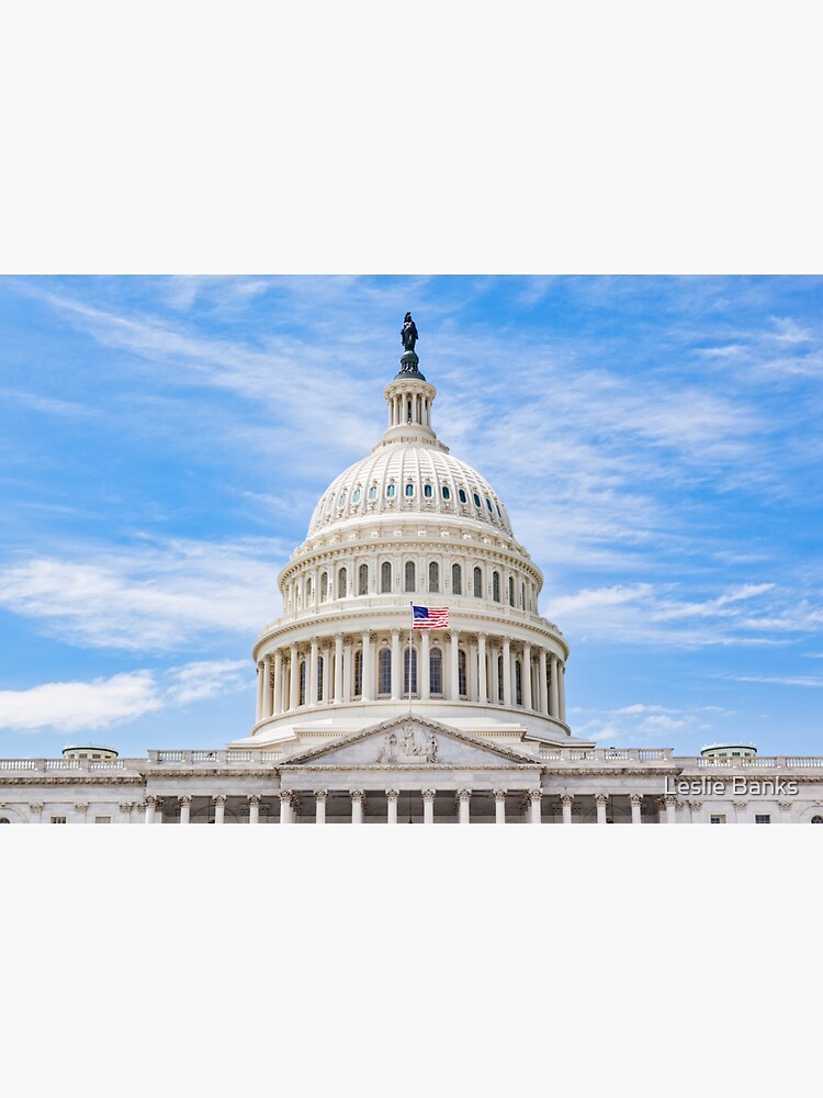 US Capitol Dome Sticker By PixLifePhoto Redbubble