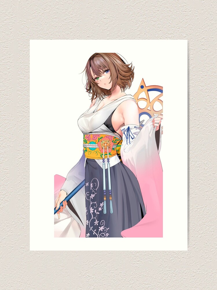 Cute Yuna Final Fantasy X Ffx Series Hot Sexy Lewd Tits Boobs