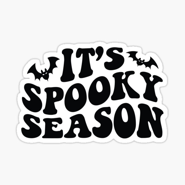 Its Spooky Season Halloween Sticker For Sale By Jozy Merch Redbubble