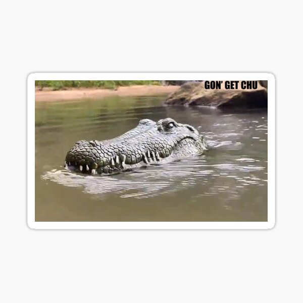 Gon Get Chu Remote Control Croc Head Sticker For Sale By