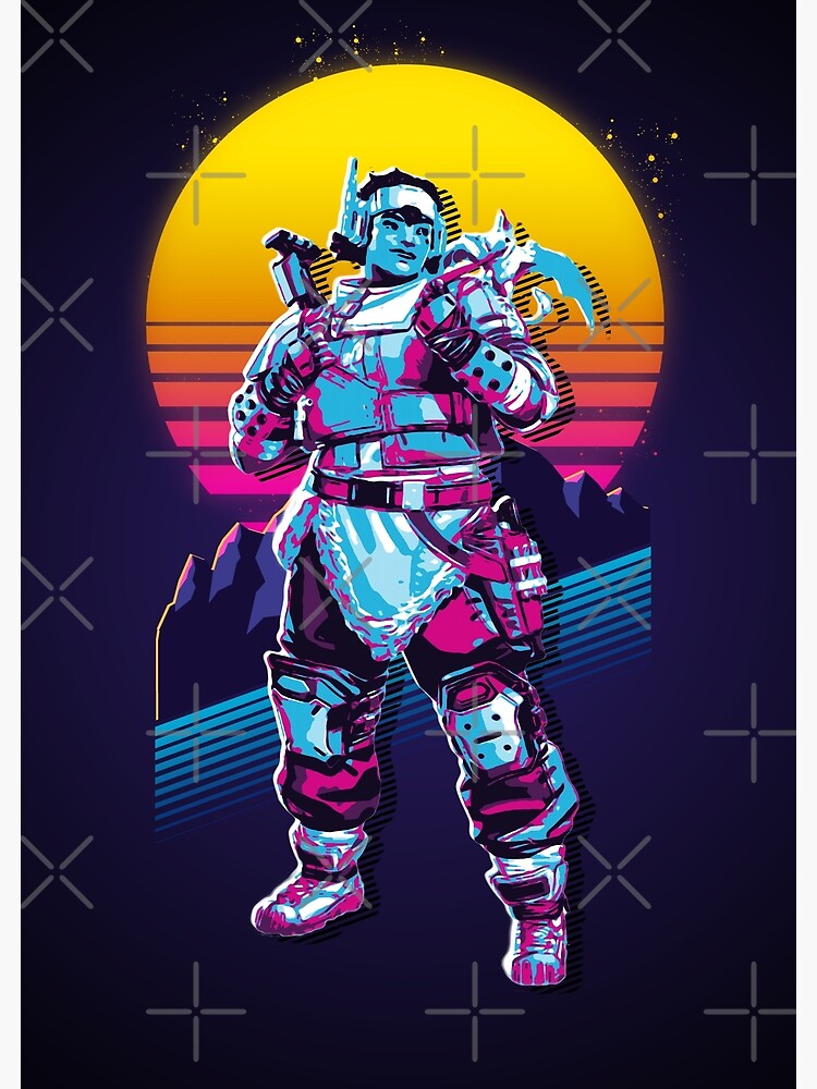 Apex Legends Vantage S Retro Poster For Sale By Myretroart