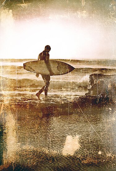 Vintage Surfing Art 28