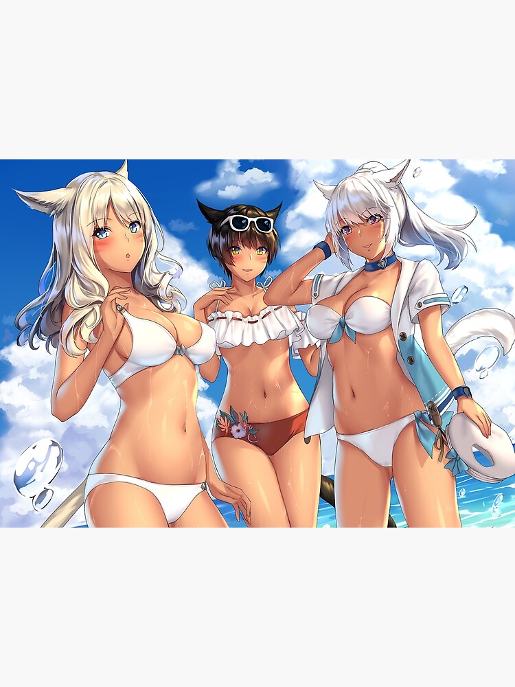 Bikini Miqo Te Race Neko Final Fantasy XIV 14 FFXIV Sexy Lewd Panties