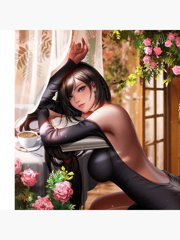 Hot Tifa Lockhart Final Fantasy Ffvii Remake Sexy Lewd Hentai Girl