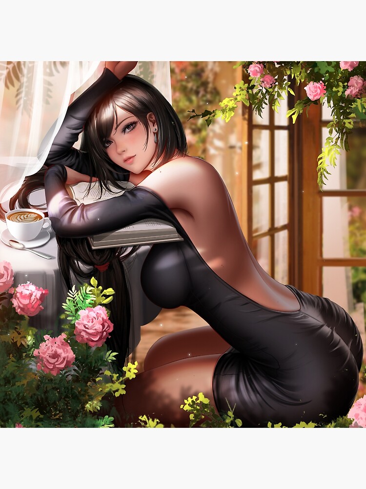 Hot Tifa Lockhart Final Fantasy Ffvii Remake Sexy Lewd Hentai Girl