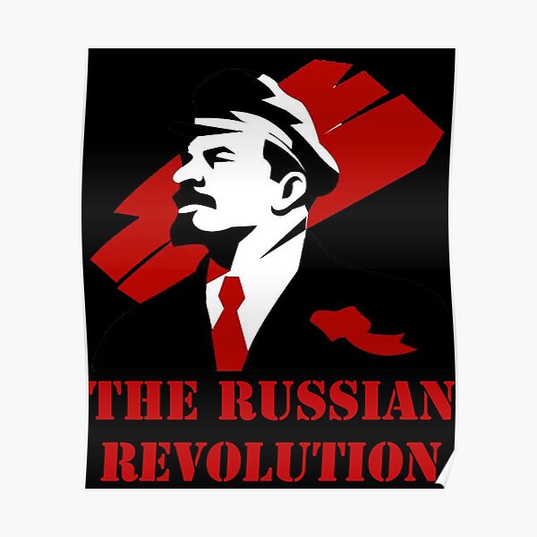 The Russian Revolution Poster For Sale By ColeKreiger Redbubble