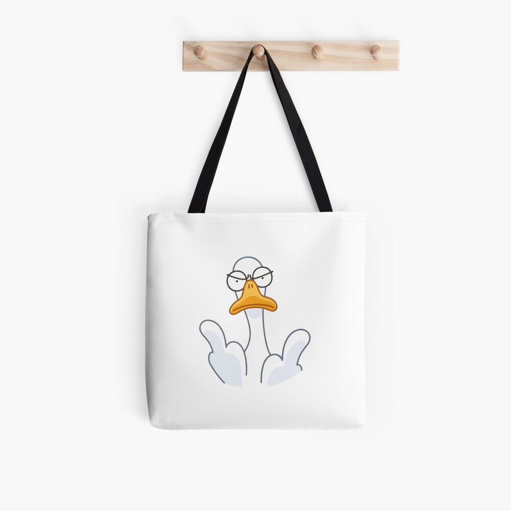 Fuck You Hand Middle Finger Goose Emoji Tote Bag For Sale By Bolkibox