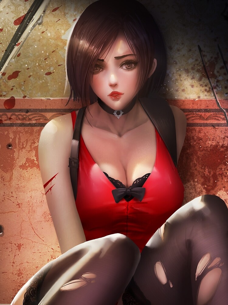 Sexy Ada Wong Resident Evil Re Series Hot Lewd Boobs Tits Ass Butt