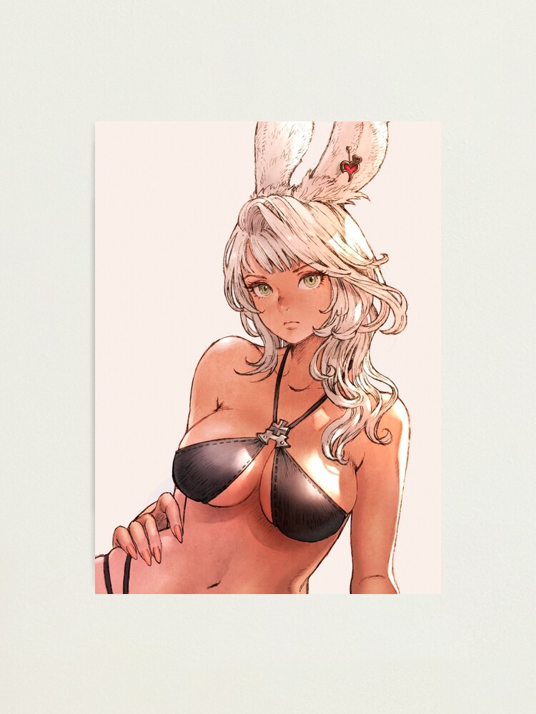 Hot Viera Race Bikini Final Fantasy XIV 14 FFXIV Series Sexy Lewd