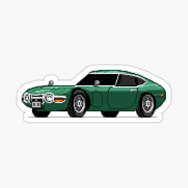 1969 Toyota 2000GT Coupe Sticker For Sale By BUMPO STICKERS Redbubble