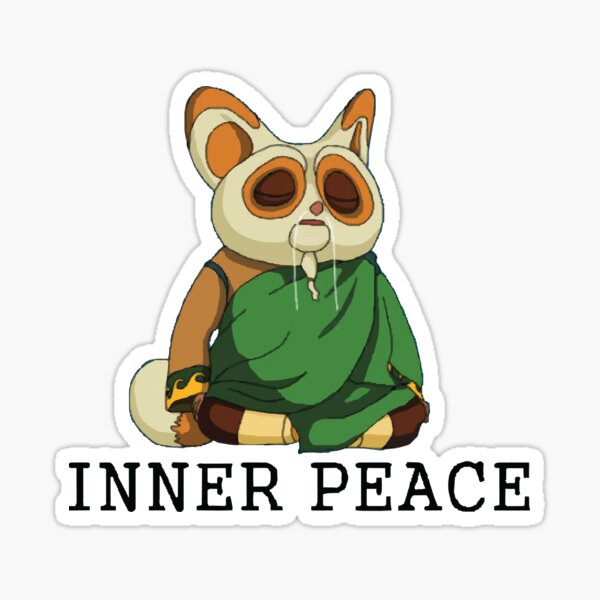 Inner Peace Master Shifu Sticker For Sale By Swagster9 Redbubble