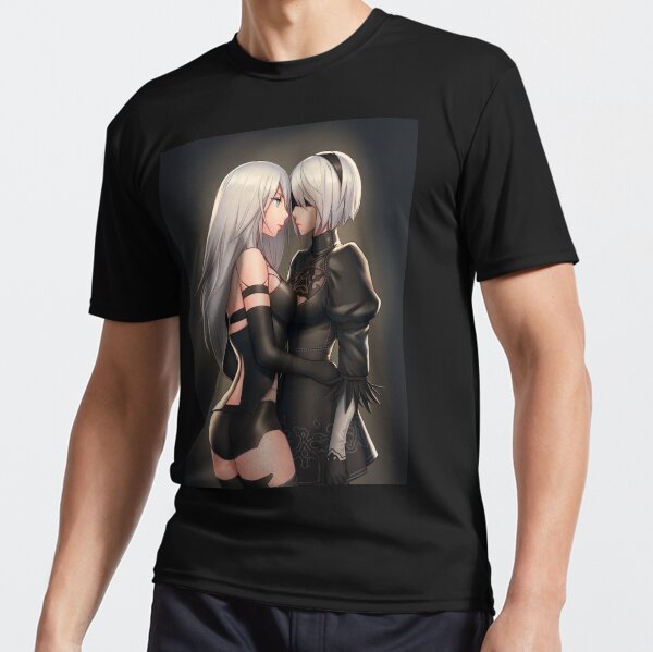 Sexy YoRHa 2B And A2 Lewd Thicc Ass Butt Tits Nier Automata Anime