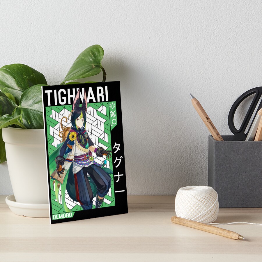 Tighnari Genshin Impact Art Board Print For Sale By B Love Redbubble