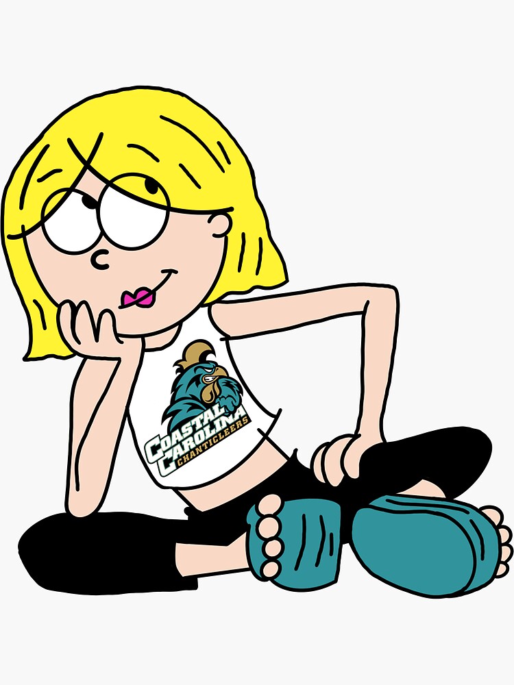 Coastal Carolina University College Game Day Lizzie McGuire Cartoon