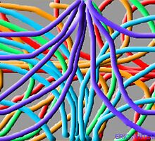 (LOST IN THE WORLD WEB) ERIC WHITEMAN ART by eric whiteman