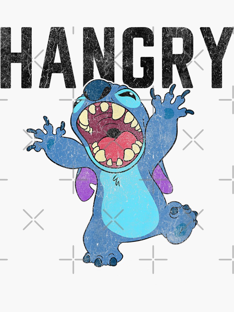 Hangry Poster Sticker For Sale By AprilRose05 Redbubble