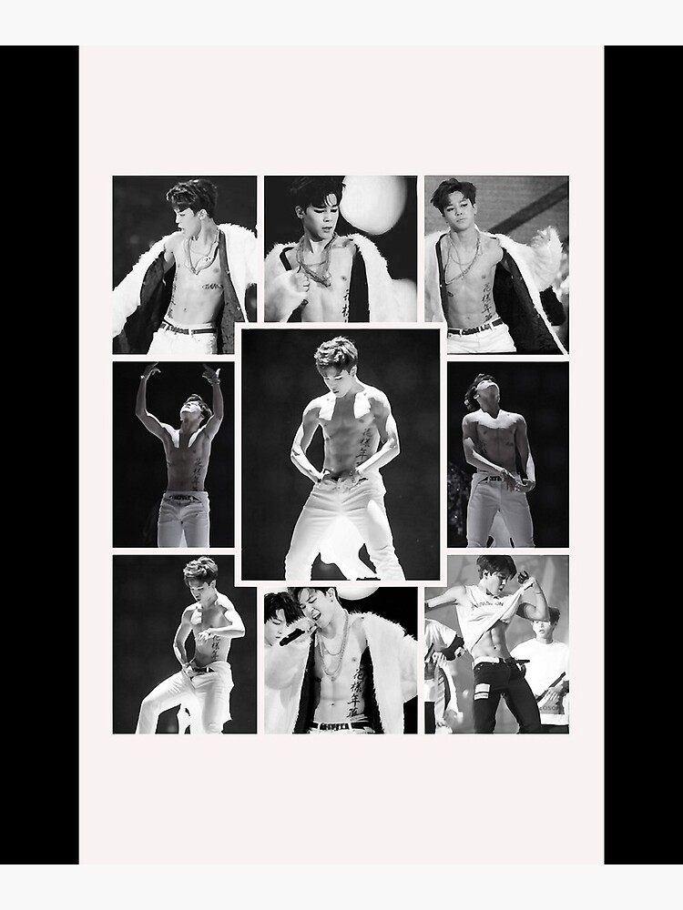 Jimin Topless Bts Kpop Poster For Sale By Neykempes K Redbubble