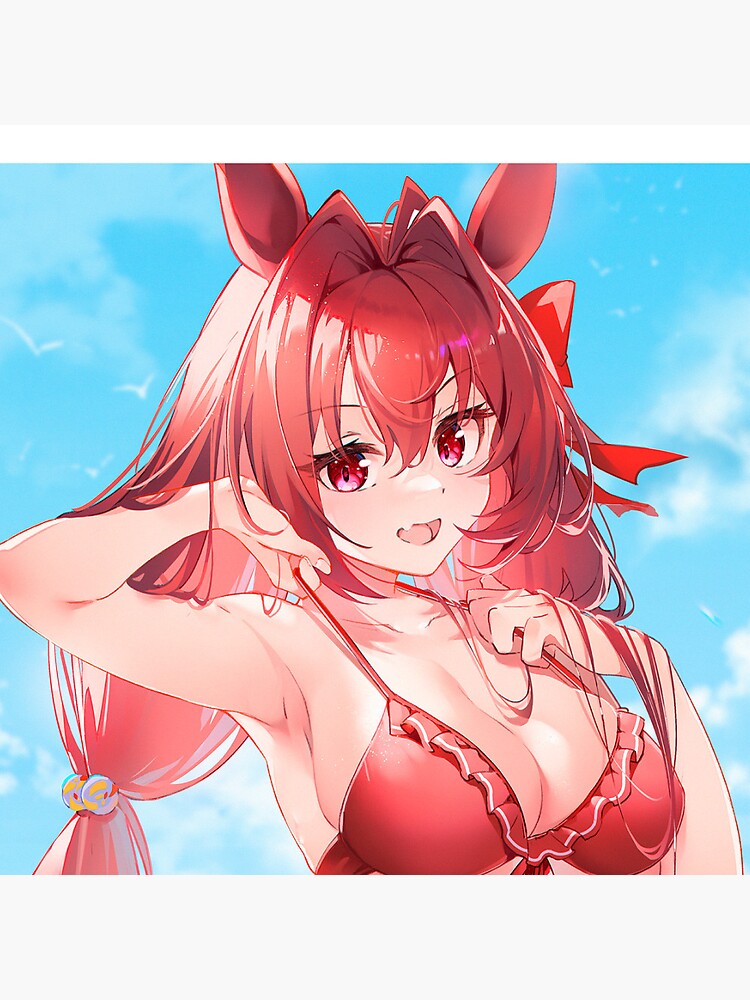 Hot Daiwa Scarlet Bikini Uma Musume Thighs Sexy Lewd Boobs Tits