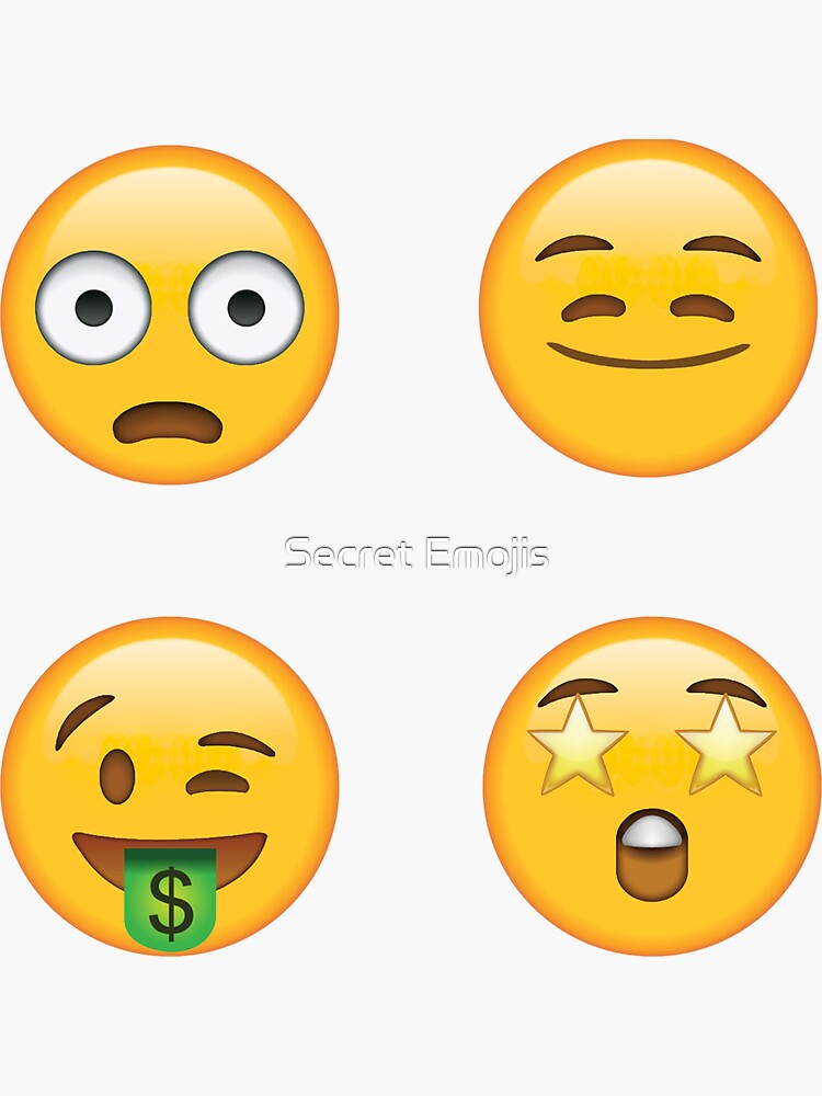 Random Secret Emoji Pack Funny Internet Meme Sticker By