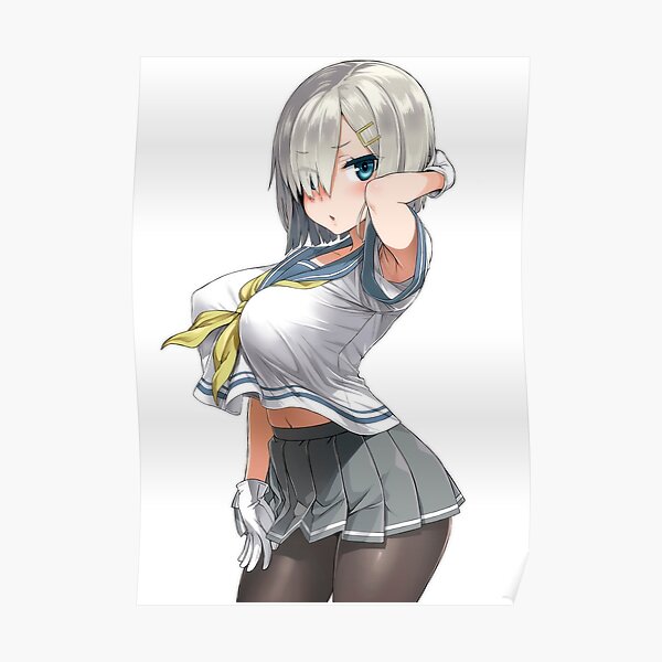 Hot Hamakaze Pantyhose Kancolle Sexy Lewd Boobs Tits Panties Thighs