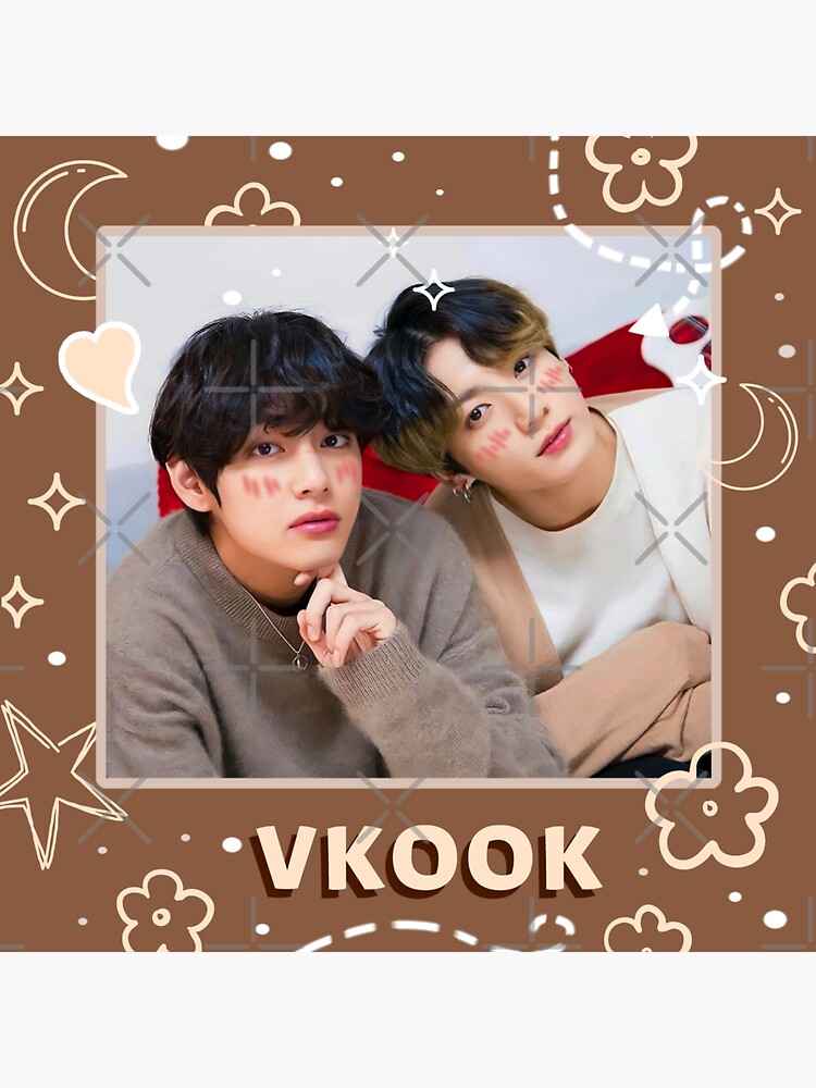 Vkook Ship Edit Sticker For Sale By Juditicona Redbubble