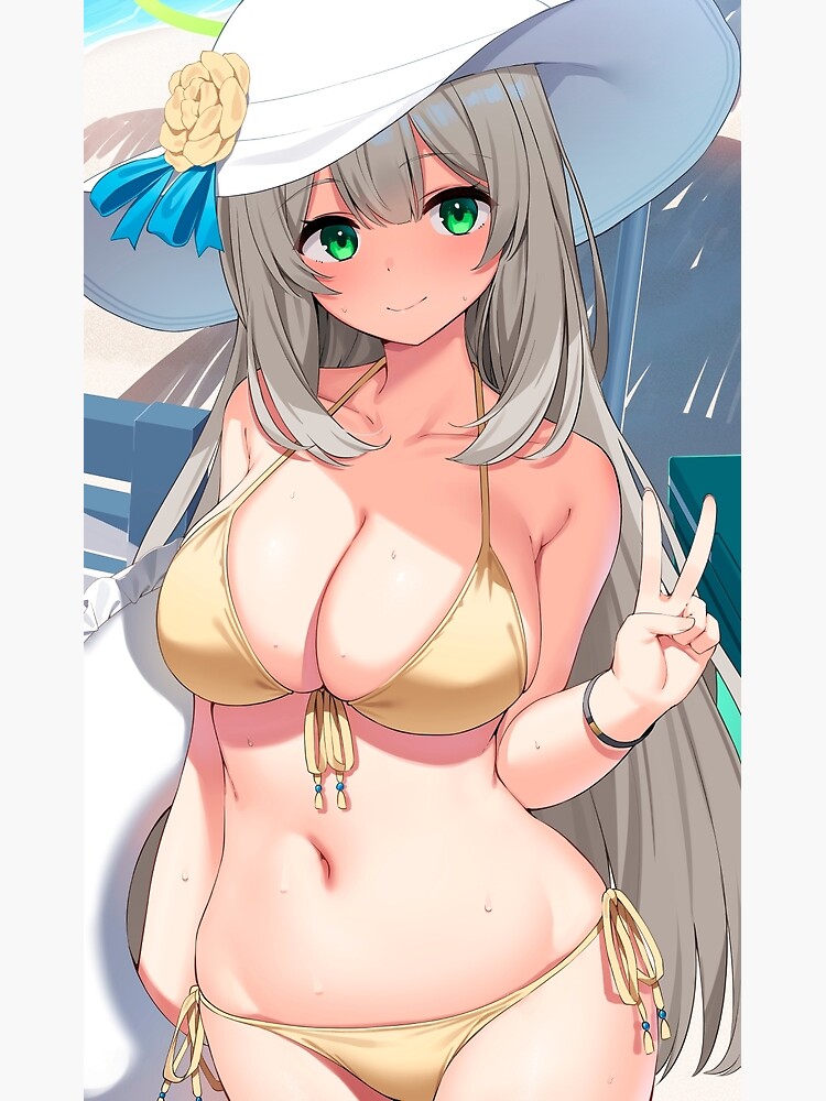 Izayoi Nonomi Swimsuit Blue Archive Lewd Ba Sexy Tits Busty Panty