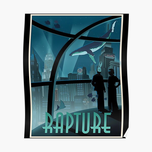 Bioshock Rapture Poster Classic Poster For Sale By Helviomafohoi