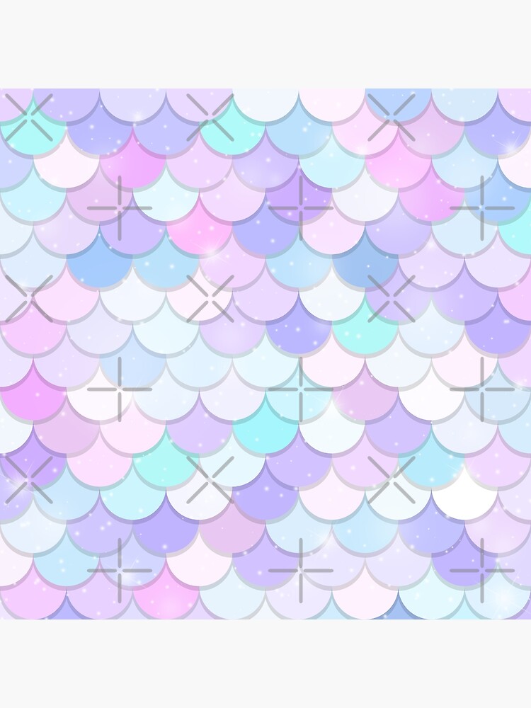 Sparkling Mermaid Scales Poster For Sale By Ayoub14 Redbubble