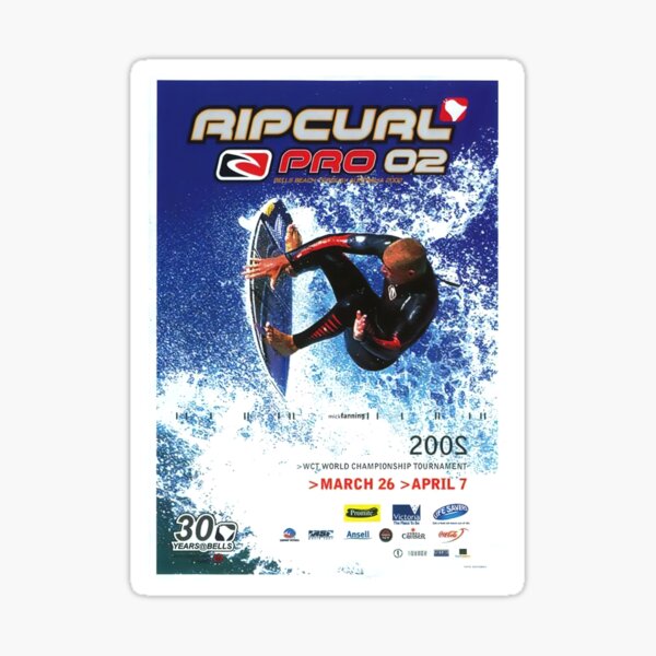 2002 RIP CURL PRO Bell S Beach Surfing Competition Print Digital