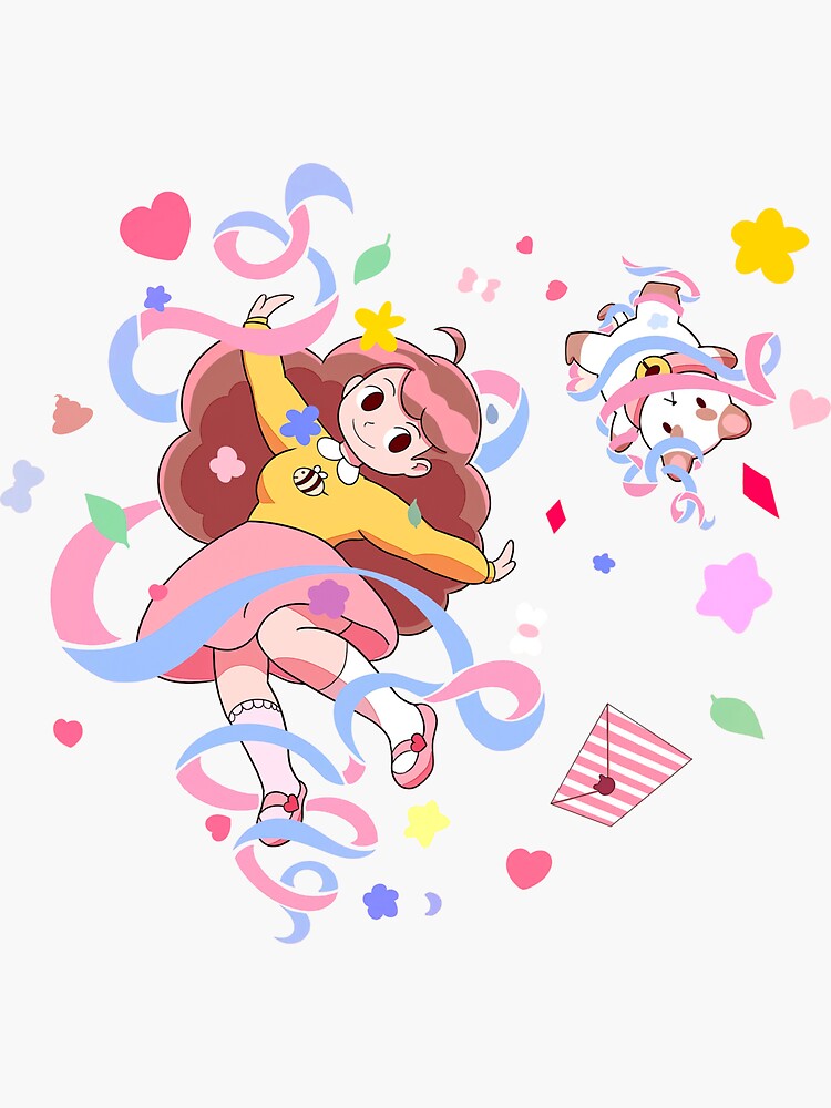 Bee And Puppycat Sticker For Sale By IprintARTSTORE Redbubble