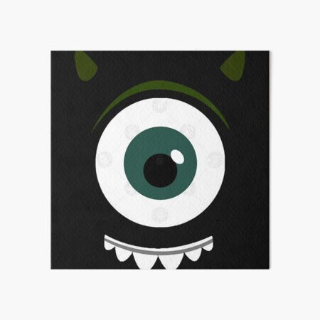 Mike Wazowski Art Board Print For Sale By Codyalexande Redbubble