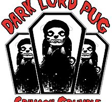 dark lord pug crimson coffin by darklordpug