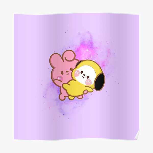 Jikook Kookmin Cute Bts Members Bt Character Cooky And Chimmy