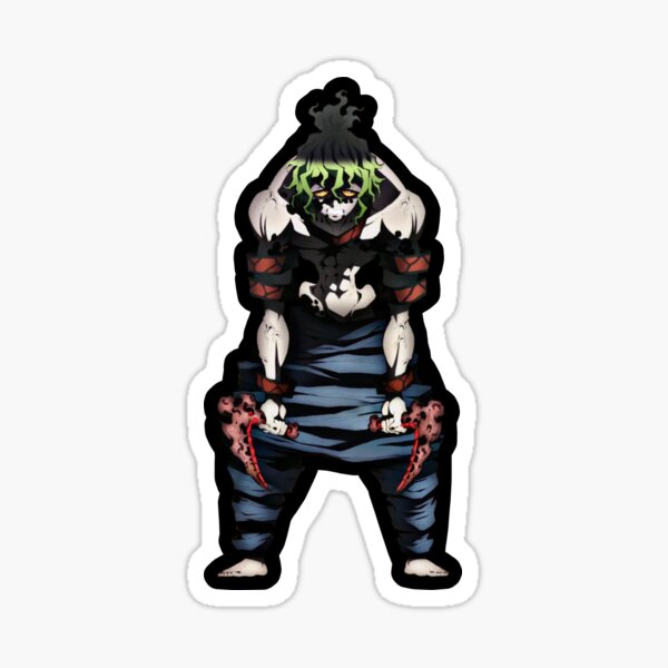 Gyutaro Demon Slayer Sticker For Sale By Lotr Fan Redbubble