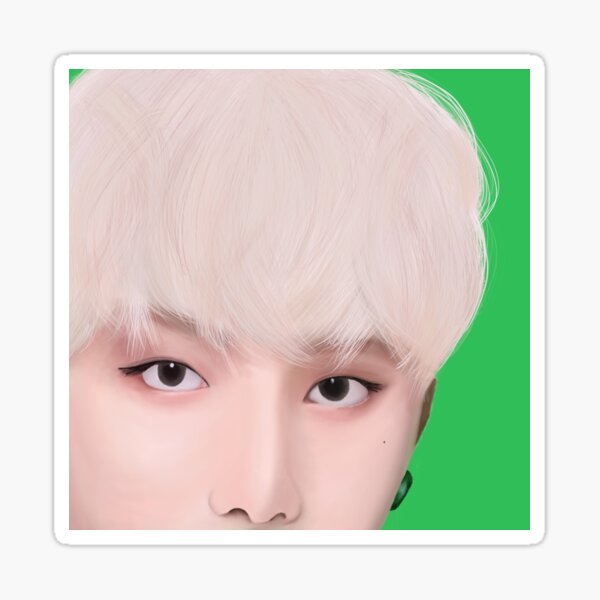 Nct Sticker Jungwoo Sticker For Sale By Ddana Bear Redbubble