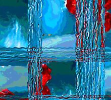 Drowning Glass Beads by jpryce