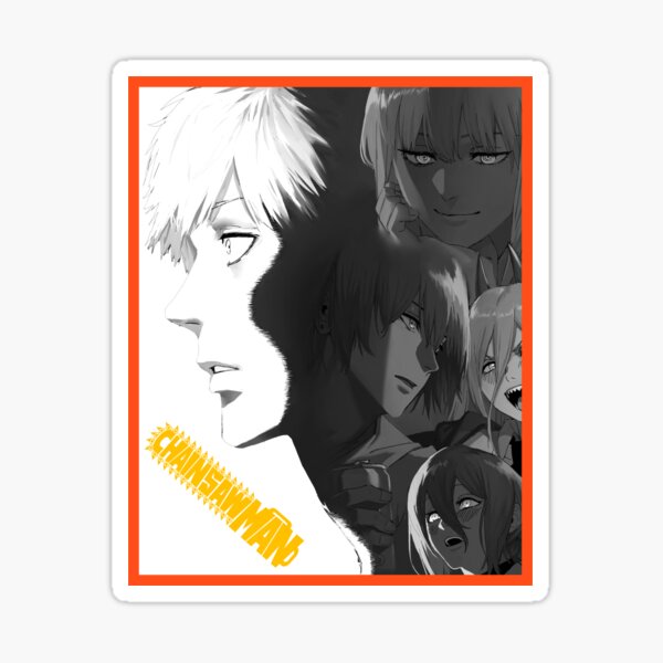 Chainsaw Man Sticker For Sale By Anianichantv Redbubble