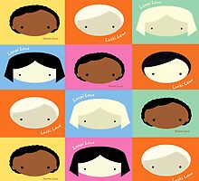 Lucki Loopi Yummi Love Multicultural Combo Mix by migaloomagic