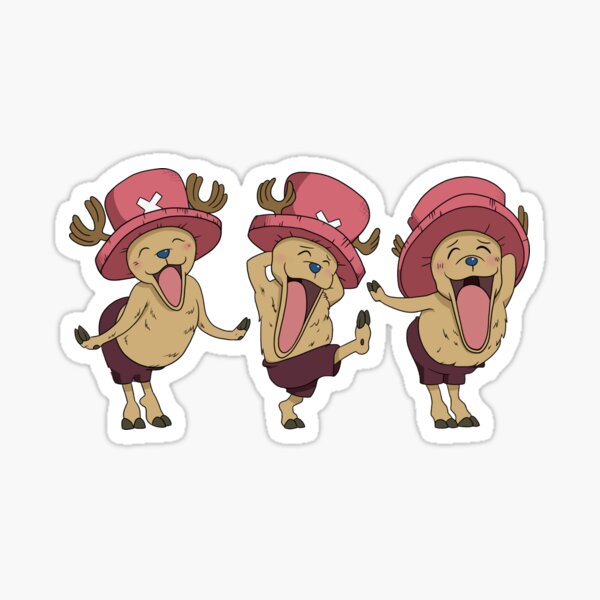 Tony Tony Chopper One Piece Sticker For Sale By Medshop Art