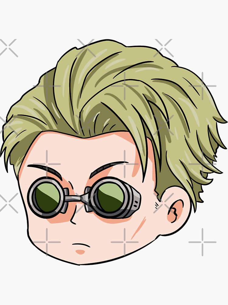 Nanamin Head Only Jujutsu Kaisen Chibi Ver Sticker For Sale By